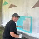 Волшебный стрит-арт в рамках волонтерского проекта 
