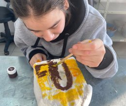 Наша елочная игрушка украшает ёлку в музее-заповеднике Великого Устюга