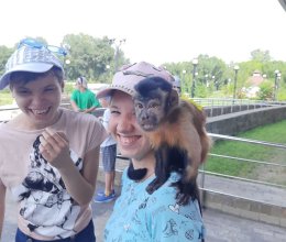 Знакомство с животными на зоовыставке 