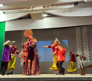 Танцевальный подарок в честь юбилея «Всероссийского общества инвалидов»