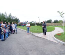 Торжественное открытие Сенсорного сада