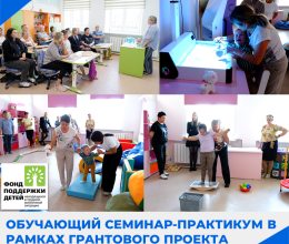 Обучающий семинар-практикум в рамках грантового проекта «Мир без границ»  