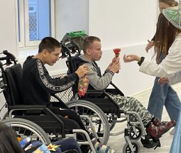 Новый год с волонтерским отрядом 