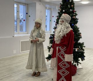 Новый год с волонтерским отрядом 