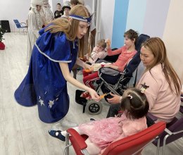 Новый год с волонтерским отрядом 