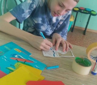 Открытка для папы на 23 февраля