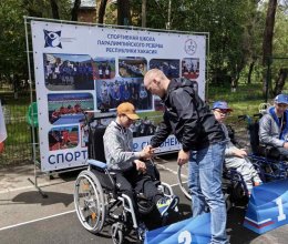 Почетное 2 место в турнире по бочча