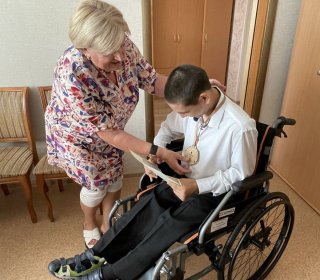 Вручение свидетельства профессии рабочего