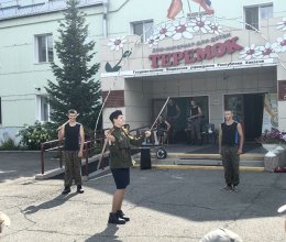 Концертная программа от волонтерского движения 