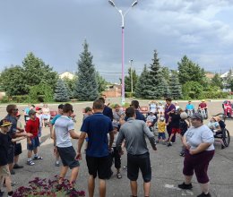 Концертная программа от волонтерского движения 