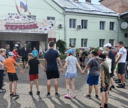 Концертная программа от волонтерского движения 