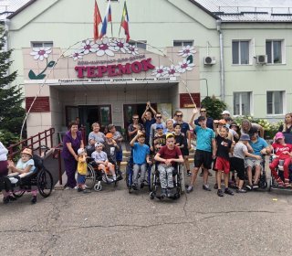 Концертная программа от волонтерского движения 