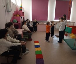 Открытые занятия в сенсорно-интегрированной комнате