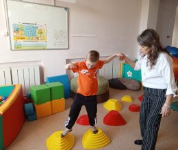 Открытые занятия в сенсорно-интегрированной комнате