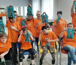 Благодарность организаторам проекта 