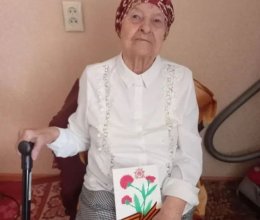 Тепло детских сердец: воспитанники «Теремка» поздравили ветеранов с Днём Победы