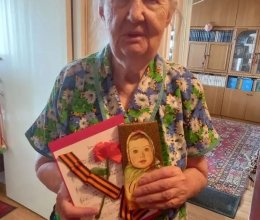 Тепло детских сердец: воспитанники «Теремка» поздравили ветеранов с Днём Победы