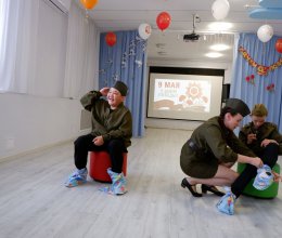 В «Теремке» почтили память героев и встретили День Победы