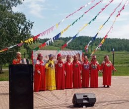 В гостях у Туимского инетрната на празднике 