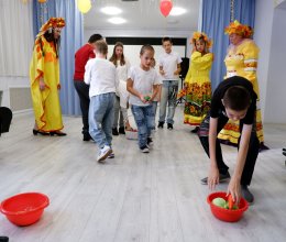 Яркий праздник осени в нашем доме-интернате