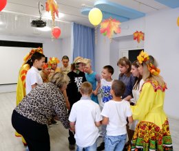 Яркий праздник осени в нашем доме-интернате