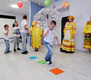 Яркий праздник осени в нашем доме-интернате